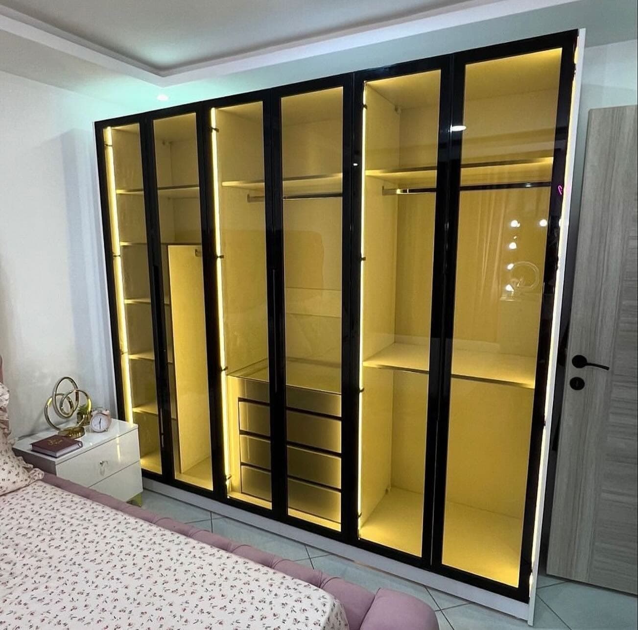 Integrated Dressing Tables in Wardrobes — Bedroom
