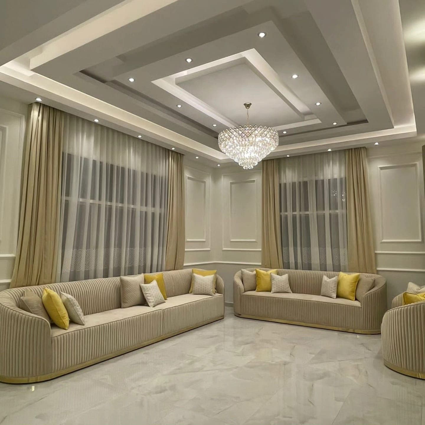 Gypsum & False Ceilings made by Al Tareeq Decor