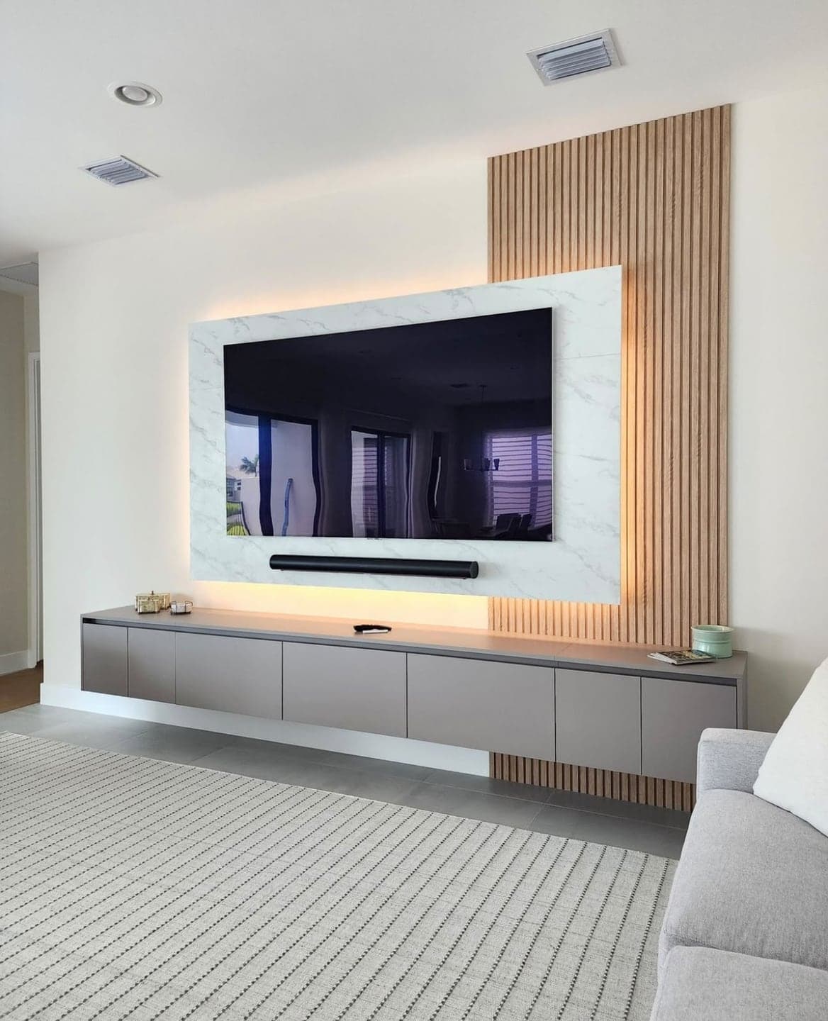Media Walls & TV Units made by Al Tareeq Decor